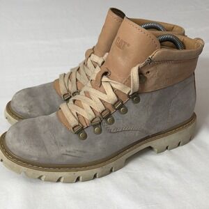 CAT Lyric Bold Boots Pink Caterpillar Women's Work Boots 8 Working Casual Fit